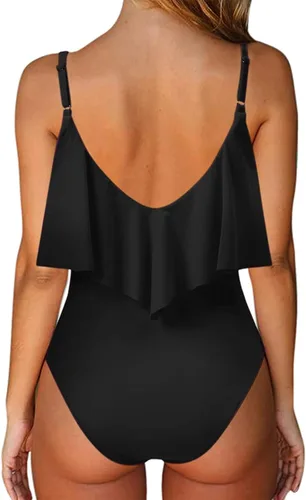 Vista 2 de Tankini Swimsuits for Women Tummy Control Loose Fit Bathing Suits 1PC Wrapped Suimwear Bikini Tops for Women Sexy Tankini