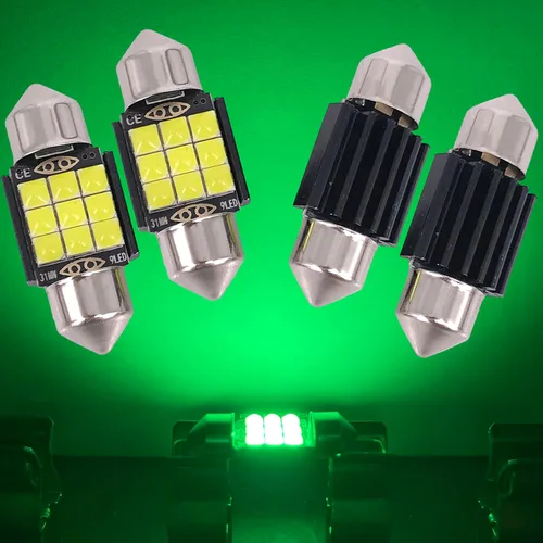 Vista 21 de SOCAL-LED - Bombilla LED de 0.157 x 1.220 in de Canbus Super Bright 3030 Chipset para interior de coche, luz de cúpula DE3175, luz de mapa, azul