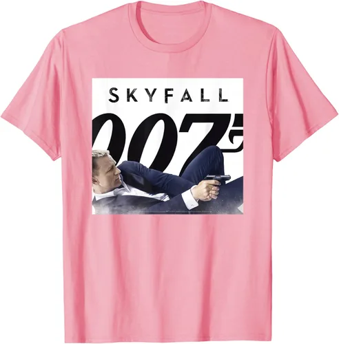 Vista 64 de Official James Bond 007 Camiseta Skyfall, Negro