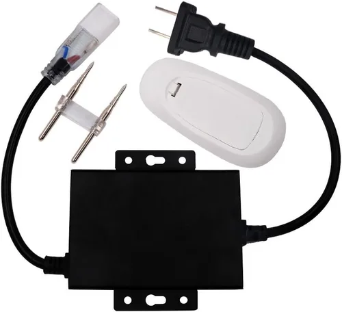 Vista 3 de 110-120V 1500W 23Key RF Control remoto LED Dimmer para 5050 LED Neon Rope Light, 0.236 in
