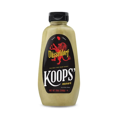 Vista 49 de Koops' Mostaza Arizona Heat - Mostaza dulce y picante, sin gluten, kosher, fabricada en Estados Unidos, a partir de semillas de mostaza de calidad