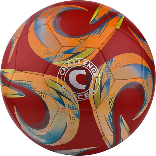 Vista 10 de American Challenge Kreis Balón de fútbol – Balón de fútbol profesional para campos de césped – Pelotas de fútbol duraderas cosidas a máquina de TPU