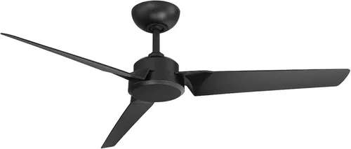 Vista 16 de Roboto - Ventilador de techo inteligente de 3 aspas para interiores y exteriores, aluminio cepillado de 52 pulgadas con control remoto, funciona
