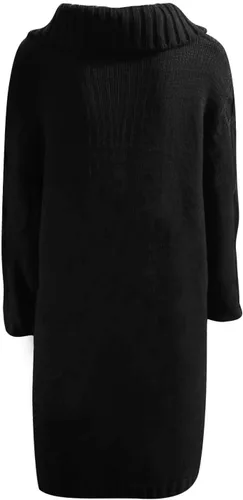 Vista 4 de ZEFOTIM Abrigos de invierno para mujer, suéteres largos con capucha y ajuste holgado