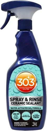 Vista 11 de 303 Products Sellador de cerámica en aerosol y enjuague, revestimiento cerámico rápido, fórmula SiO2 activada por agua, 6 meses de protección
