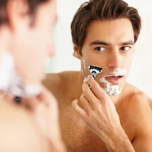 Vista 3 de BIC Hybrid 5 Flex - Recambios de maquinilla de afeitar para hombre con 5 cuchillas de titanio móviles Nano-Tech - Caja de 8 cartuchos