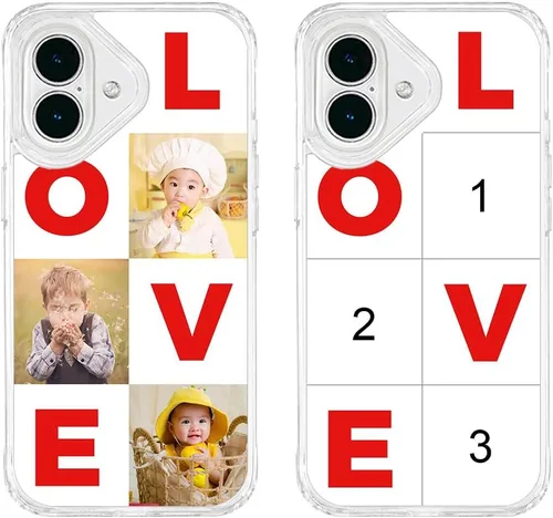 Vista 87 de Funda de teléfono personalizada para Apple iPhone 8 Plus iPhone 7 Plus, personalizada con foto, imagen, texto, imagen, diseño de imagen