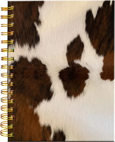 Vista 7 de Cuaderno de espiral iampanda, encuadernación fuerte de doble alambre con papel premium para mujeres y niñas, lindo cuaderno/diario de 60 hojas A5