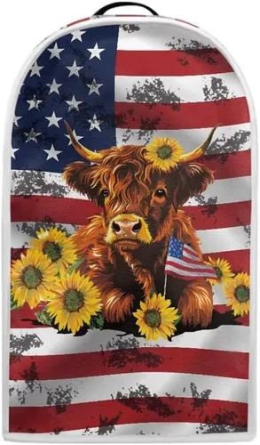 Vista 12 de Mumeson Funda protectora para licuadora de bandera americana, protector de polvo y huellas dactilares, compatible con la mayoría de licuadoras