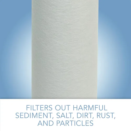 Vista 3 de CFS Filtro de agua para toda la casa, filtro de carbono de sedimentos de 5 micrones para agua más limpia en casa, paquete de 4