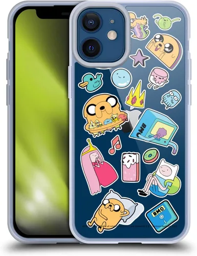 Vista 90 de Head Case Designs Funda de gel suave con licencia oficial de Adventure Time BMO Graphics compatible con Apple iPhone 7 Plus/iPhone 8 Plus