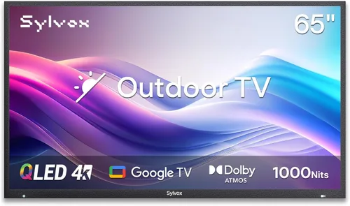 Vista 28 de SYLVOX Nueva TV inteligente para exteriores de 43”, Rendimiento impermeable superior, Acabado mate mejorado para efecto antirreflejos mejorado