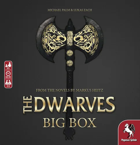 Vista 4 de The Dwarves: Big Box - Juego de mesa de Pegasus Spiele 2-6 jugadores - Juegos de mesa para la familia - 60-90 minutos de juego