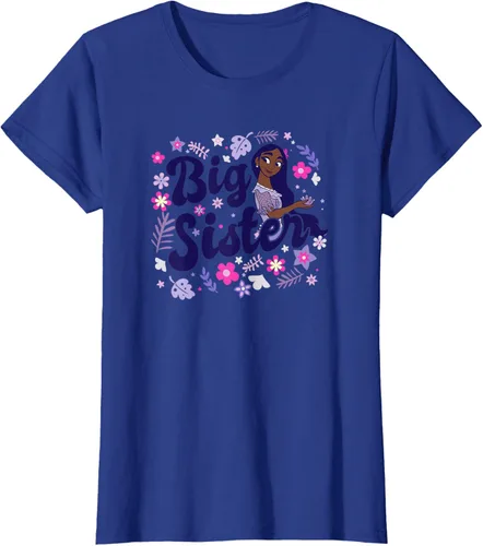Vista 51 de Disney Encanto Isabela Madrigal Big Sister - Camiseta floral, gris, S Asfalto