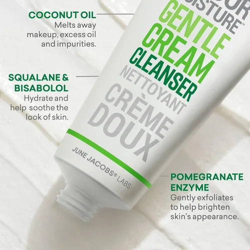 Vista 3 de Naturally Serious Limpiador en crema suave de humedad mayor, limpiador hidratante con aceite de coco, limpiador desmaquillante, cuidado de la piel