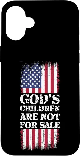 Vista 23 de God's Children are Not for Sale Funny Quote God's Children Case for iPhone 17