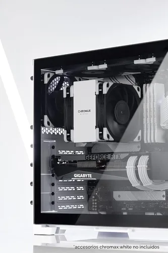 Vista 8 de Noctua NH-U12A chromax.negro, Enfriador de CPU de torre única de 120mm (negro) 158mm Height, High-End Low-Noise Cooling, For Intel & AMD, Dual