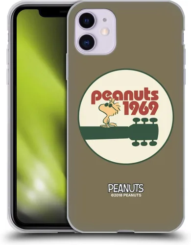 Vista 163 de Head Case Designs Funda de gel suave con licencia oficial de Peanuts Freak Flag Fly Woodstock 50th compatible con Apple iPhone 7 Plus/iPhone 8 Plus
