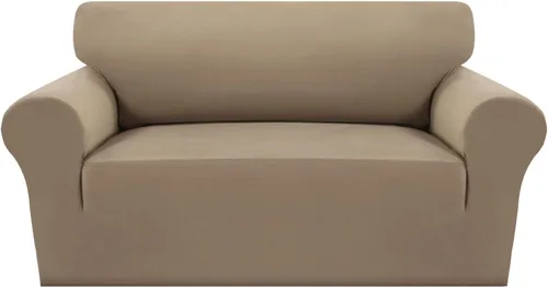 Vista 29 de MeilleMaison Funda elástica para sillón 2024, 1 pieza, lavable, protector de muebles para mascotas, funda de sofá antideslizante con parte inferior