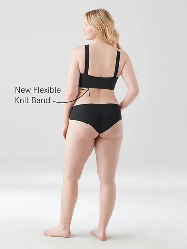 Vista 2 de Brasier True Co True Body con cuello en V elevador para mujer con banda de forma suave