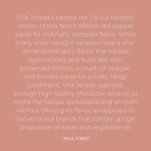 Vista 5 de Villa Jerada, Harissa, 6 oz, Salsa picante marroquí ardiente con limón en conserva, La cantidad perfecta de sabor, acidez y especias para cualquier