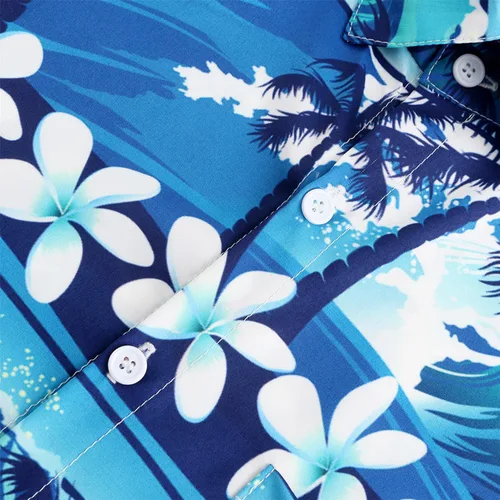Vista 170 de KYKU - Camisa hawaiana funky para hombre, ropa tropical para vacaciones en Palm Beach