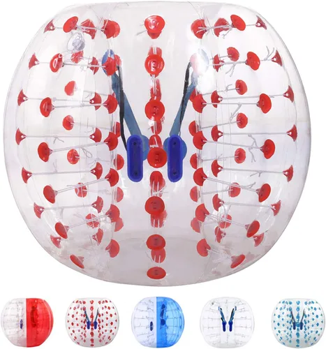 Vista 7 de Balones burbuja de fútbol inflables para adolescentes/adultos, bola de Zorb para el cuerpo de 1,2 m/1,5 m de diámetro, 1 paquete