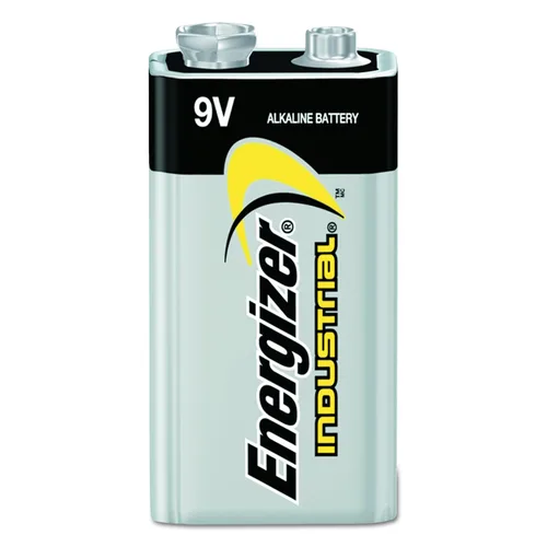 Vista 2 de Baterías alcalinas industriales Energizer EN22, de 9 voltios, caja de 12