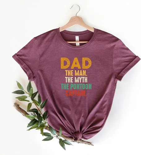 Vista 2 de Dad Shirt, The Man The Myth shirt, Father T-shirt, Funny Papa Shirt, Fathers Day Shirt, Papa Gift, First Fathers Day Gift, Gift For Dads