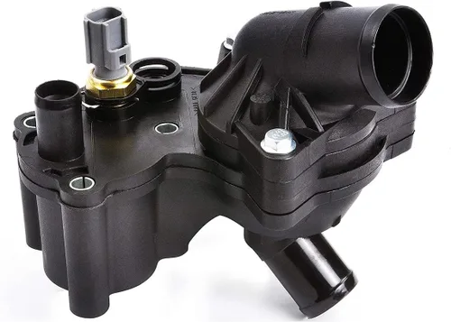 Vista 2 de Kit de carcasa del termostato del refrigerante del motor con sensor para Ford Explorer para Mercury Mountaineer 2002 2003 2004 2005 2006 2007 2008