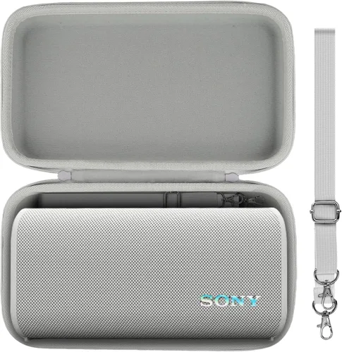 Vista 13 de co2CREA Carcasa rígida para altavoz compacto Sony ULT Field 1, color blanco Estuche blanco