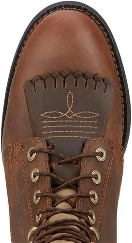 Vista 4 de ARIAT - Botas Heritage Lacer II para mujer - Bota de trabajo de cuero de tobillo