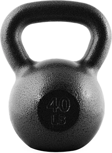 Vista 18 de WF Athletic Supply Hammerstone - Pesas rusas de hierro fundido pintadas, equipo de hogar y gimnasio, ideal para entrenamiento de fuerza