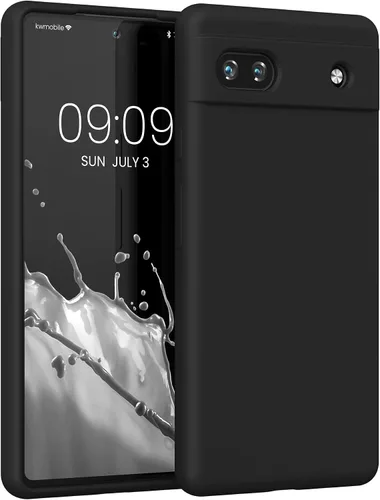 Vista 295 de kwmobile Funda Compatible con Google Pixel 6 Pro - Funda de Teléfono de Silicona TPU con Acabado Suave - Azul Caribe