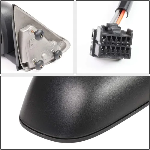 Vista 7 de DNA MOTORING MR-OEM-046-L - Repuesto de espejo retrovisor para puerta izquierda con calefacción