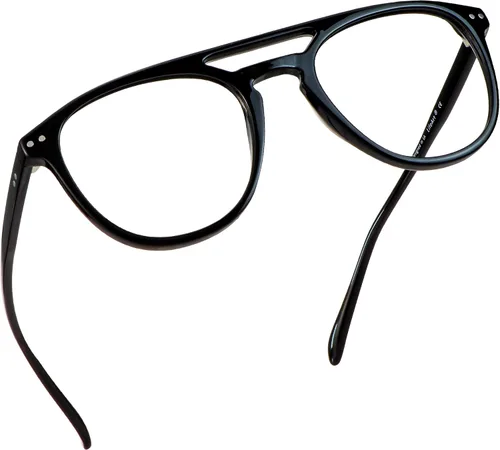 Vista 14 de LifeArt Gafas de bloqueo de luz azul, anteojos de lectura para computadora, gafas de juegos Catcher_negro