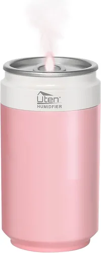 Vista 9 de Humidificadores, humidificador para dormitorio, humidificador de aire de lata, humidificadores para el hogar y las plantas, alimentado por USB