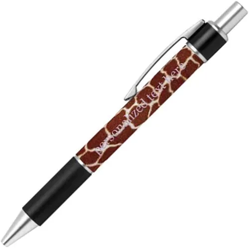 Vista 17 de Bolígrafo personalizado – Nombre o mensaje personalizado – Colores o impresiones – Regalo de papelería, suministros para la escuela de negocios
