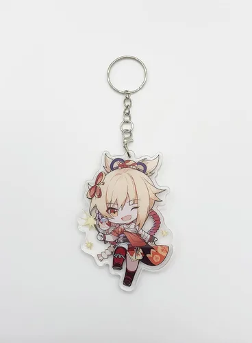 Vista 20 de YJacuing Genshin Impact - Figura de llavero de acrílico