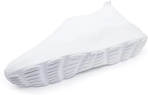 Vista 2 de CAIQDM Zapatos deportivos para caminar para mujer, ligeros, de malla, cómodos, informales, para correr