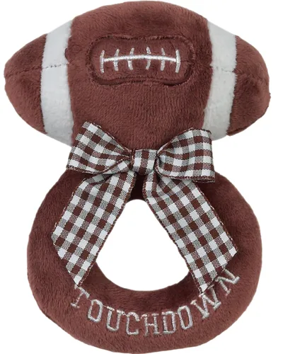 Vista 9 de Bearington Baby 1st Christmas - Oso de peluche de 5.5 pulgadas, sonajeros suaves y anillos de peluche, para edades de 0 a 14 años