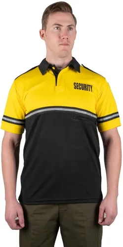 Vista 2 de First Class Camisa de seguridad de dos tonos con rayas reflectantes y bolsillo con cremallera