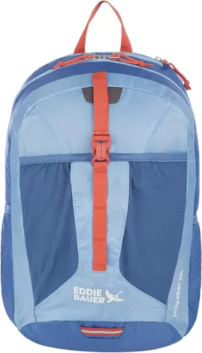 Vista 38 de Eddie Bauer Stowaway Mochila Empacable Viaje Exterior Ligera Plegable Duradera Poliéster Ripstop 30L - Cereza Negra
