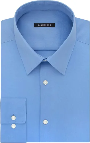 Vista 3 de Van Heusen Camisa de vestir para hombre Slim Fit Flex Cuello Elástico Sólido