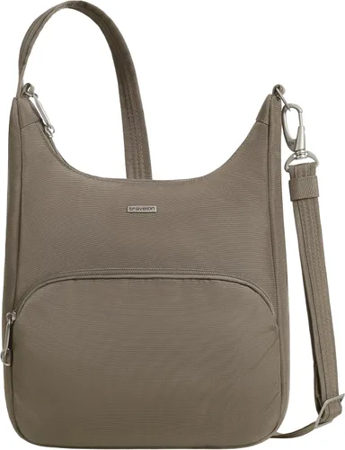 Vista 18 de Travelon Bolsa de mensajero esencial clásica antirrobo Negro