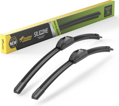 Vista 70 de Raidbee® Limpiaparabrisas de repuesto de 13 + 13 pulgadas para Jeep Wrangler 1999-2006 para todas las estaciones, calidad de equipo original