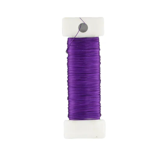 Vista 17 de HAHIYO Alambre Negro de Calibre 22 - 1 Rollo, 38 Yardas (115 Pies) Alambre Floral Flexible para Manualidades, Coronas de Navidad, Arreglos