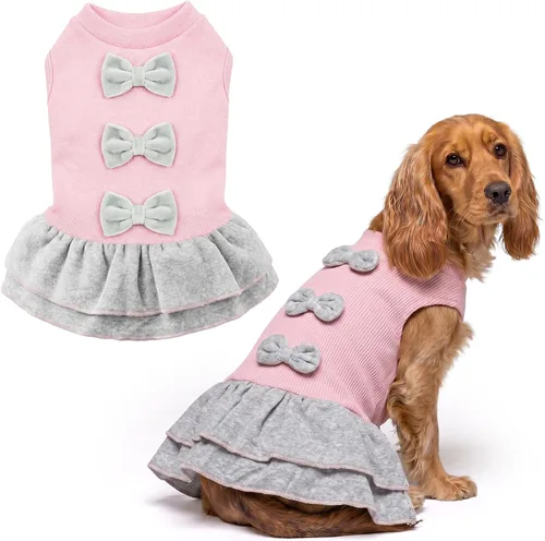 Vista 116 de Parisian Pet Chambray - Vestido para perro - Ligero sin mangas para perro, niña, talla XS Chambray en general