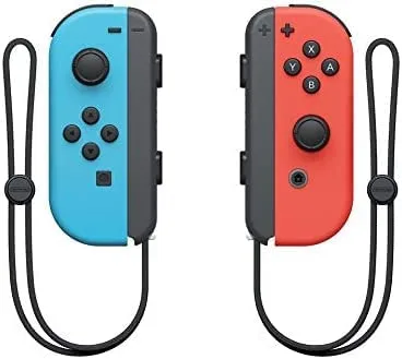 Vista 2 de Nintendo Switch with Neon Blue and Neon Red JoyCon (Renewed)