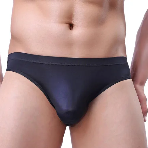Vista 31 de WINDAY Calzoncillos de hombre Transpirable Hielo Seda Triángulo Bikinis y Escritos N04